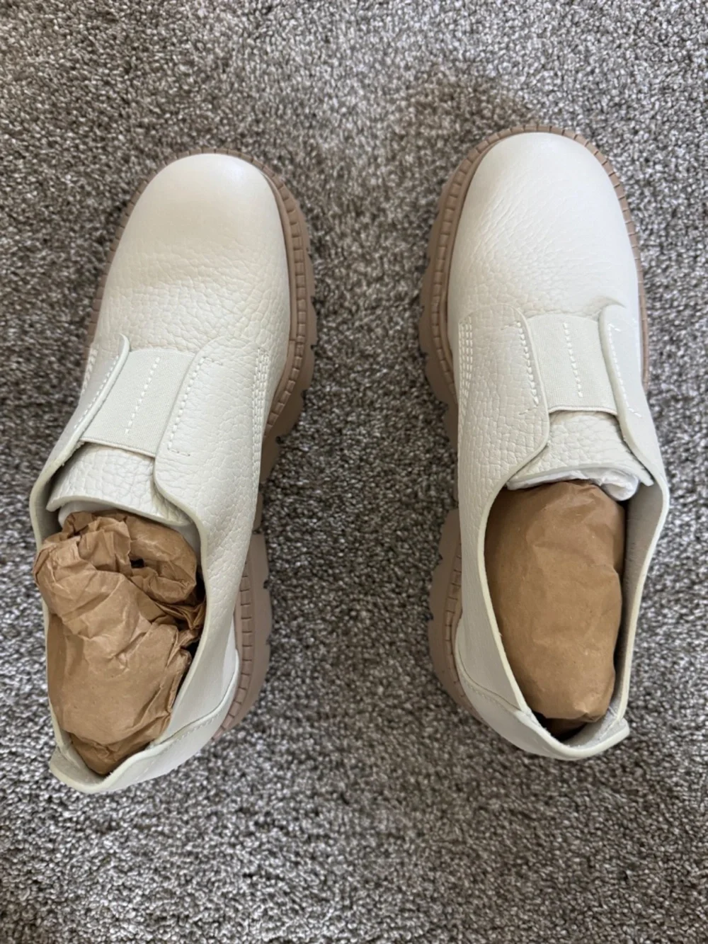 Pedro Garcia Silvia Shoes size 37.5 in basmati white